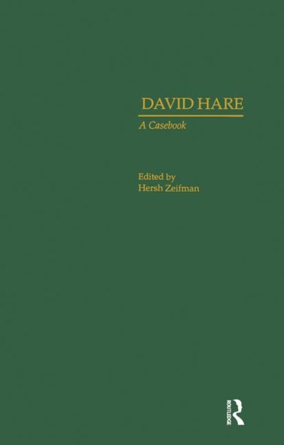 Book cover of: David Hare