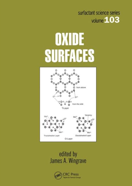 Book cover of: Oxide Surfaces. By: James A. Wingrave