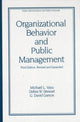 Book cover of: Organizational Behavior and Public Management, Revised and Expanded