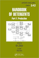 Book cover of: Handbook of Detergents, Part F