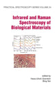 Book cover of: Infrared and Raman Spectroscopy of Biological Materials. By: Hans-Ulrich Gremlich