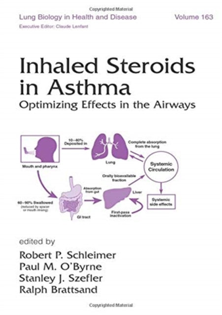 Book cover of: Inhaled Steroids in Asthma. By: Schleimer/Obyrn