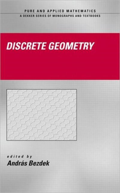 Book cover of: Discrete Geometry. By: Andras Bezdek