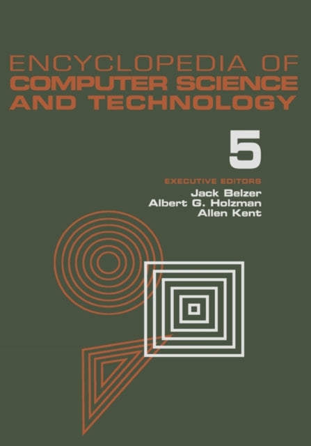 Book cover of: Encyclopedia of Computer Science and Technology. By: Jack Belzer