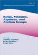 Book cover of: Rings, Modules, Algebras, and Abelian Groups