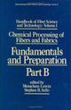 Book cover of: Handbook of Fiber Science and Technology: Volume 1. By: Menachem Lewin