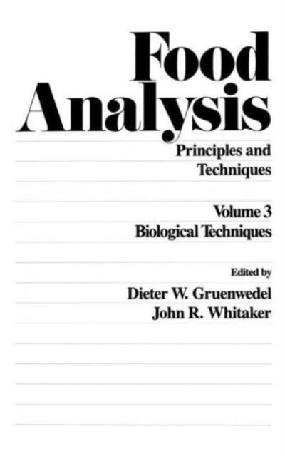 Book cover of: Food Analysis. By: Gruenwedel