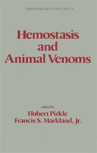 Book cover of: Hemostasis and Animal Venoms
