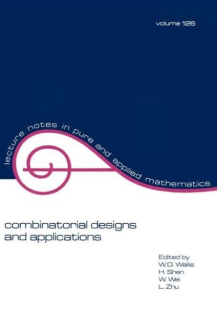 Book cover of: Combinatorial Designs and Applications. By: W.D. Wallis