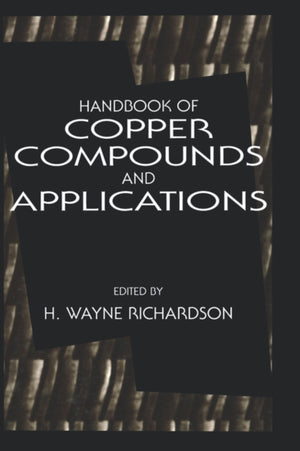 Handbook of Copper Compounds and Applications