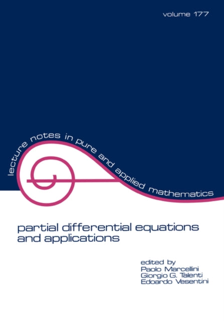 Book cover of: partial differential equations and applications