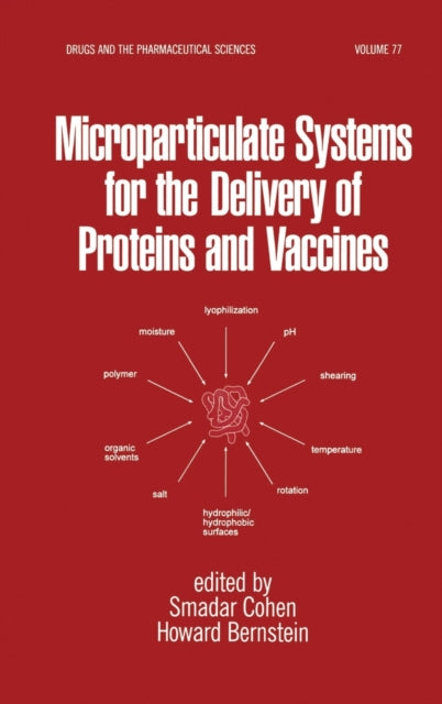 Book cover of: Microparticulate Systems for the Delivery of Proteins and Vaccines