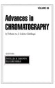 Book cover of: Advances in Chromatography. By: Phyllis R. Brown