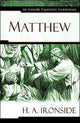 Book cover of: Matthew. By: H. A. Ironside