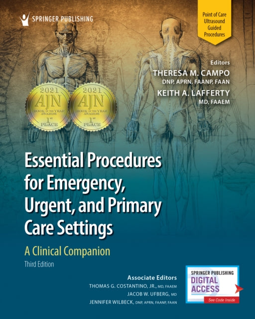 Book cover of: Essential Procedures for Emergency, Urgent, and Primary Care Settings. By: Theresa M. Campo