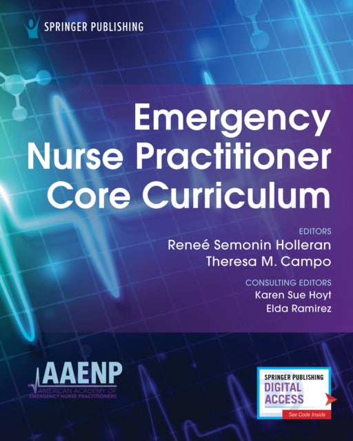 Book cover of: Emergency Nurse Practitioner Core Curriculum. By: Theresa Campo