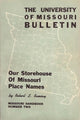 Book cover of: Our Storehouse of Missouri Place Names