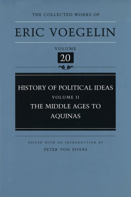 Book cover of: History of Political Ideas (CW20)