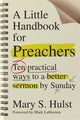 Book cover of: Little Handbook for Preachers – Ten Practical Ways to a Better Sermon by Sunday