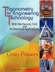 Book cover of: Trigonometry for Engineering Technology. By: Gary Powers