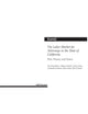 Book cover of: Labor Market for Attorneys in the State of California. By: Tora Kay Bikson