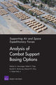 Book cover of: Supporting Air and Space Expeditionary Forces. By: Mahyar A. Amouzegar
