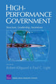Book cover of: High Performance Goverment. By: Robert Klitgaard