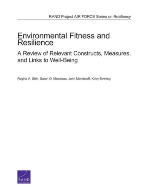 Book cover of: Environmental Fitness and Resilience. By: Regina A. Shih
