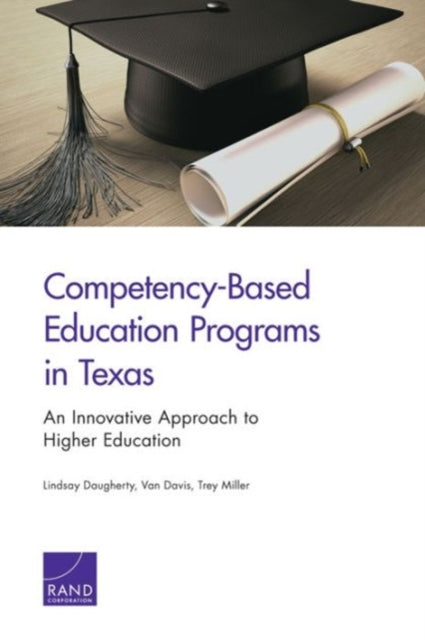 Book cover of: Competency-Based Education Programs in Texas. By: Lindsay Daugherty