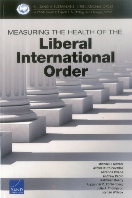 Book cover of: Measuring the Health of the Liberal International Order. By: Michael J. Mazarr