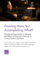 Book cover of: Knowing More, But Accomplishing What?. By: Brian A. Jackson