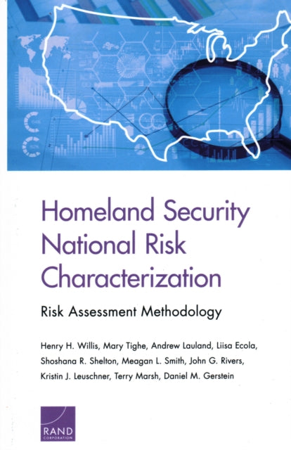 Book cover of: Homeland Security National Risk Characterization. By: Henry H. Willis