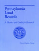 Book cover of: Pennsylvania Land Records. By: Donna Bingham Munger