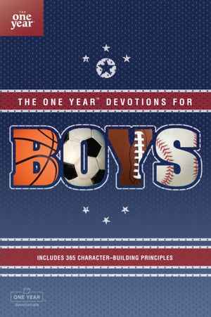 One Year Book of Devotions for Boys