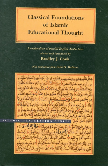 Book cover of: Classical Foundations of Islamic Educational Thought