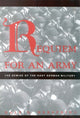Book cover of: Requiem for an Army