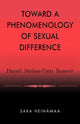 Book cover of: Toward a Phenomenology of Sexual Difference. By: Sara Heinmaa