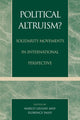 Book cover of: Political Altruism?. By: Marco Giugni