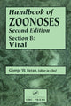 Book cover of: Handbook of Zoonoses, Section B. By: George W. Beran