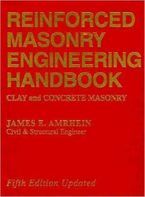 Book cover of: Reinforced Masonry Engineering Handbook