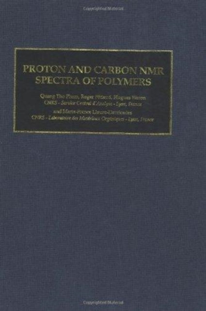 Book cover of: Proton & Carbon NMR Spectra of Polymers