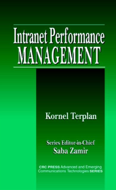 Book cover of: Intranet Performance Management. By: Kornel Terplan