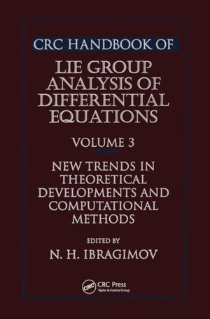 CRC Handbook of Lie Group Analysis of Differential Equations, Volume III