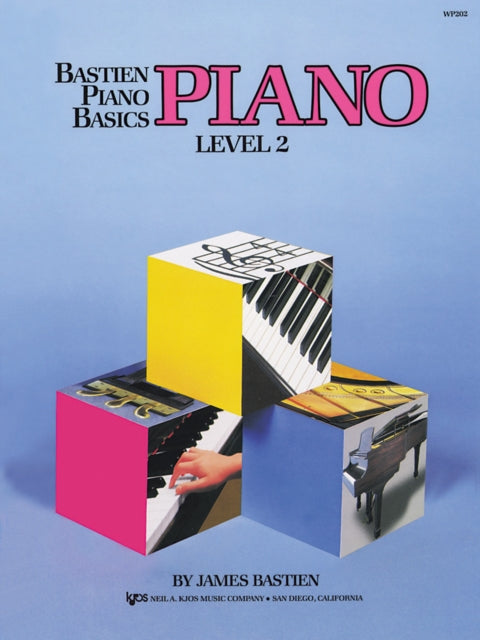 Book cover of: Bastien Piano Basics: Piano Level 2. By: Jane Bastien