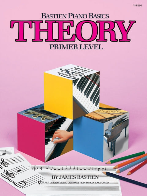 Book cover of: Bastien Piano Basics: Theory Primer. By: Jane Bastien