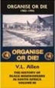 Book cover of: History of Black Mineworkers in South Africa. By: V. L. Allen