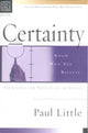Book cover of: Christian Basics: Certainty. By: P. Little
