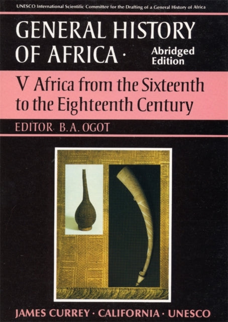 Book cover of: General History of Africa volume 5 [pbk abridged]