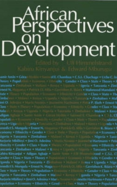 Book cover of: African Perspectives on Development