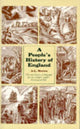 Book cover of: People's History of England